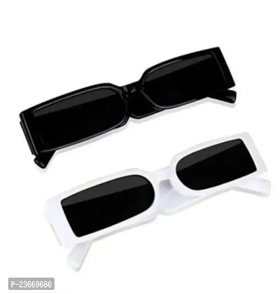 Pack of 2 new trendy unisex sunglasses, goggles for boys, girls, men and women.-thumb0