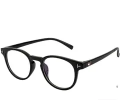 Pack of 2 new trendy unisex clear lens sunglasses, specs for men women boys and girls-thumb1