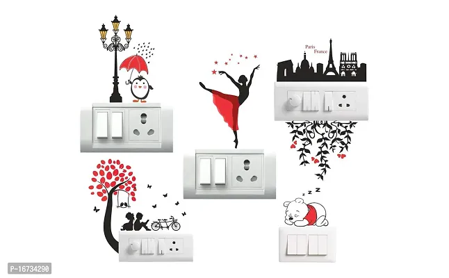 Designer Multicoloured Vinyl Wall Stickers-thumb0