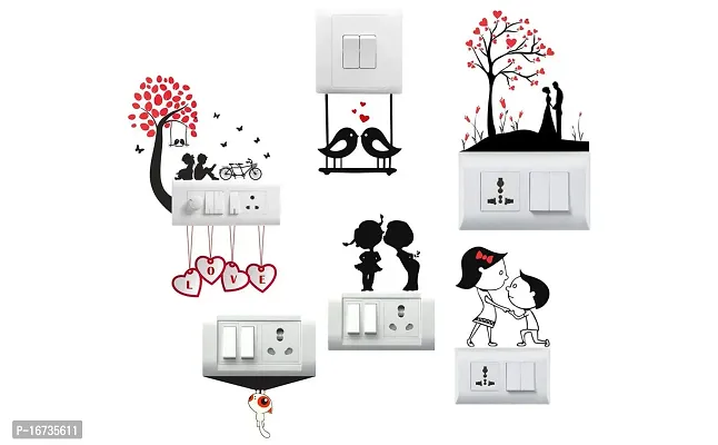 Designer Multicoloured Vinyl Wall Stickers-thumb0