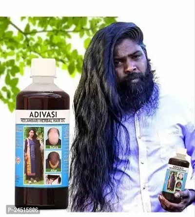 Adivasi Herbal Premium Quality Hair Oil For Hair Regrowth-250 ml-thumb0