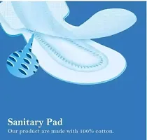 7 Soft Ultra Thin Soft  Rash Free Double Feathers XXL Sanitary Pad - Pack of 40-thumb2