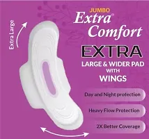 7 SOFT Period Care XXXXL Soft with Alovera-Safflower - (40 Pads Each) Sanitary Pad  (Pack of 1)-thumb1