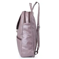 Ankita Fashion World women handbag, Backpack PU (Grey)-thumb1
