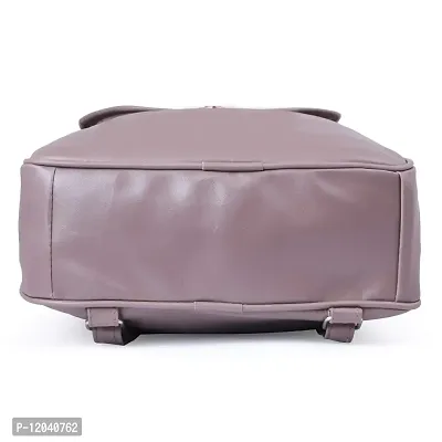 Ankita Fashion World women handbag, Backpack PU (Grey)-thumb4