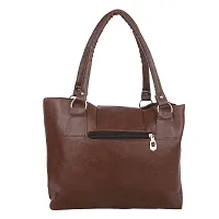 Ankita Fashion Women Shoulder Tote Bag PU (Brown)-thumb2