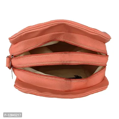 Ankita Fashion Women Shoulder Bag PU (Peach)-thumb5