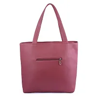 Ankita F World Women Shoulder Handbag PU Tote (Pink) POL_31-thumb2