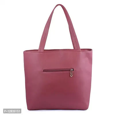 Ankita F World Women Shoulder Handbag PU Tote (Pink) POL_31-thumb3
