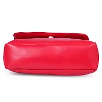 Ankita Fashion World women handbag, Sling PU (Red)-thumb3