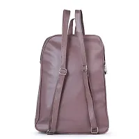 Ankita Fashion World women handbag, Backpack PU (Grey)-thumb2
