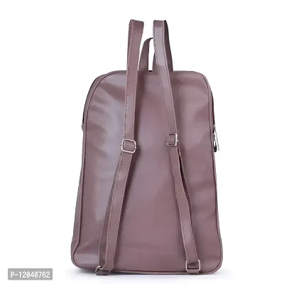 Ankita Fashion World women handbag, Backpack PU (Grey)-thumb3