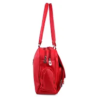 Ankita Fashion World Women's Shoulder Handbag PU (Red)-thumb2