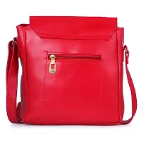 Ankita Fashion World women handbag, Sling PU (Red)-thumb2
