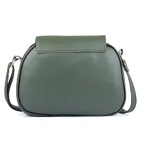 Ankita Fshion World?women shoulder handbag PU (Light Green)-thumb3