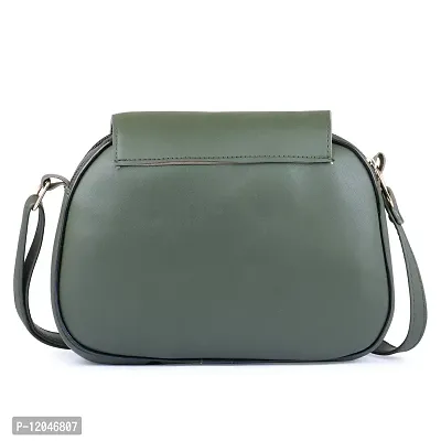Ankita Fshion World?women shoulder handbag PU (Light Green)-thumb4