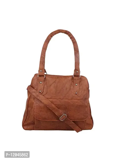 Ankita Fashion Women Shoulder Bag PU (Brown)