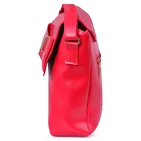 Ankita Fashion World women handbag, Sling PU (Red)-thumb1