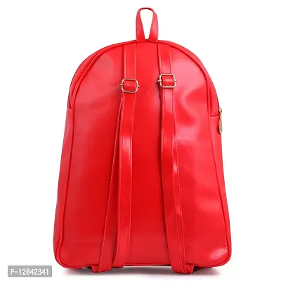 Ankita Fashion World Women's Shoulder  Backpack bag (Red)-thumb4