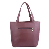 Ankita F World Women Shoulder Handbag PU Tote (Brown) POL_33-thumb2