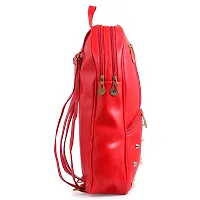 Ankita Fashion World Women's Shoulder  Backpack bag (Red)-thumb2