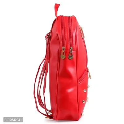 Ankita Fashion World Women's Shoulder  Backpack bag (Red)-thumb3