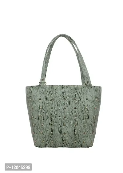 Ankita Fashion Women Shoulder Tote Bag PU (Green)