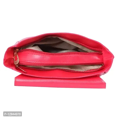 Ankita Fashion World women handbag, Sling PU (Red)-thumb5