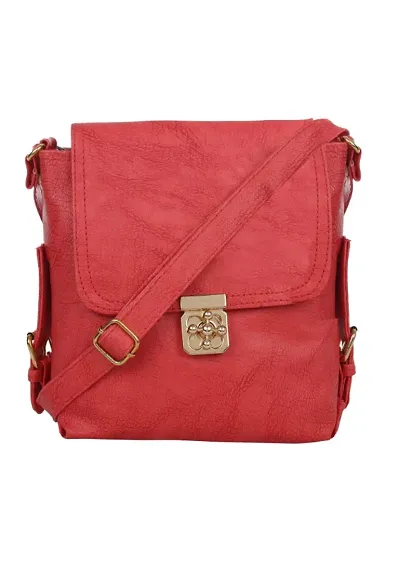 RITUPAL COLLECTION - Identify Your Look, Define Your Style Women's Sling Bag (Red)