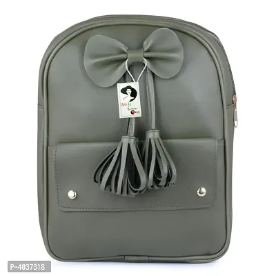 Elegant PU Backpack For Women