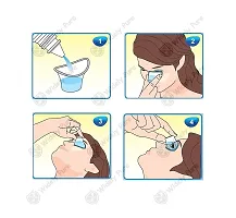 Widely Pure Jal Neti Pot Lota 500ml and 2 Eye Wash Cup and 3 Rubber Sutra neti combo pack with user manual-thumb4