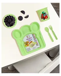 Plastic Dinner Serving Plate for Kids-thumb3