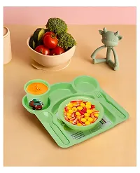 Plastic Dinner Serving Plate for Kids-thumb4