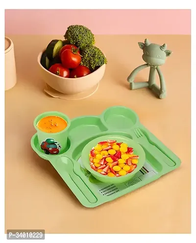 Plastic Dinner Serving Plate for Kids-thumb5