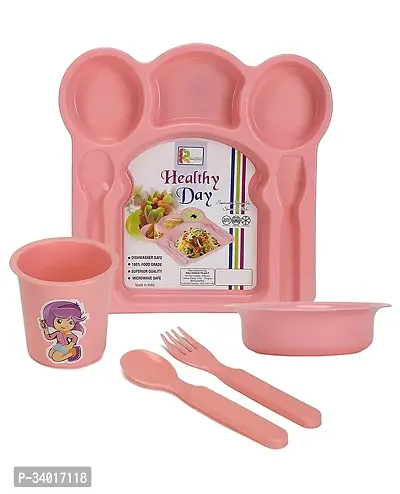 Plastic Dinner Serving Plate for Kids