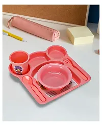 Plastic Dinner Serving Plate for Kids-thumb3