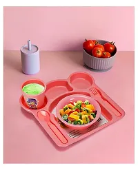 Plastic Dinner Serving Plate for Kids-thumb2