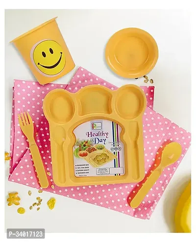 Plastic Dinner Serving Plate for Kids