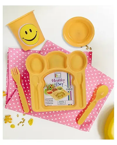 Plastic Dinner Serving Plate for Kids