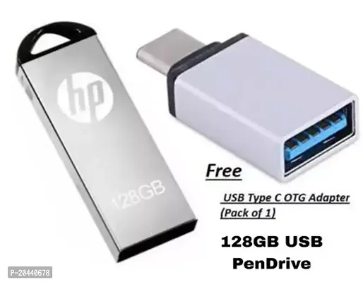 H,P 128GB V220 Pen Drive Flash Drive High Speed Pendrive Storage Transfer.{ 1 otg free }