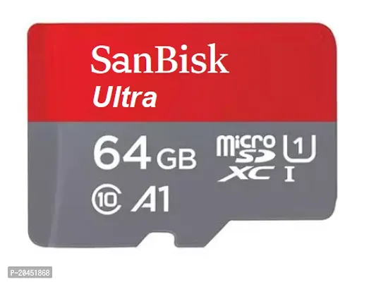 San,Disk Ultra 64 GB MicroSDXC Class 10 140 MB/s Memory Card-thumb0