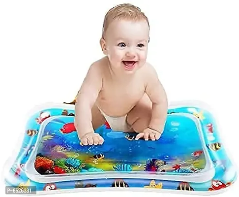 Tummy time Baby and Toddlers Perfect Fun time Play Inflatable Water mat, Activity Center Your Babys Stimulati-thumb0