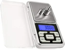 Mini Pocket Weight Scale Digital Jewellery/Chem/Kitchen Small Weighing Machine with Auto Calibration | kitchen scale | for weighing Gold  Silver Jewelry-thumb1