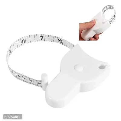 Body Measuring Tape Retractable inch tape for measurement for body with Lock Pin and Push Butt-thumb0