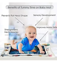 Tummy time Baby and Toddlers Perfect Fun time Play Inflatable Water mat, Activity Center Your Babys Stimulati-thumb1