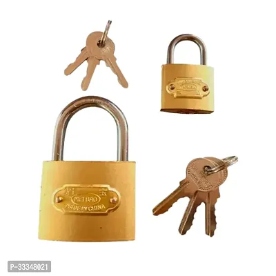 Gold Lock 50mm  32mm Combo Pack Lock