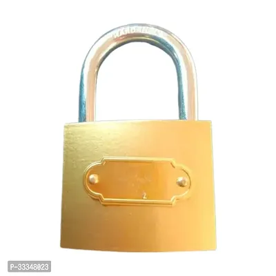 50mm China Double Locking/3Keys/Push Lock/Gold