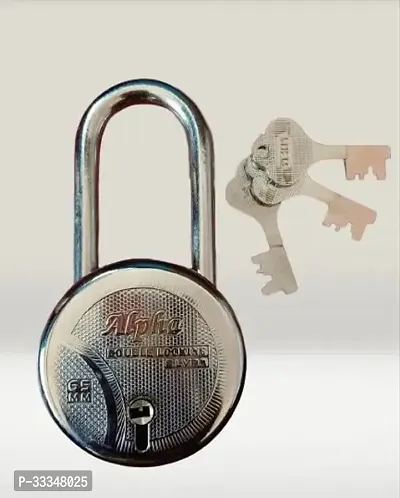 Alpha 65mm Double Lock Long Shackle /Heavy Lock/3 Keys