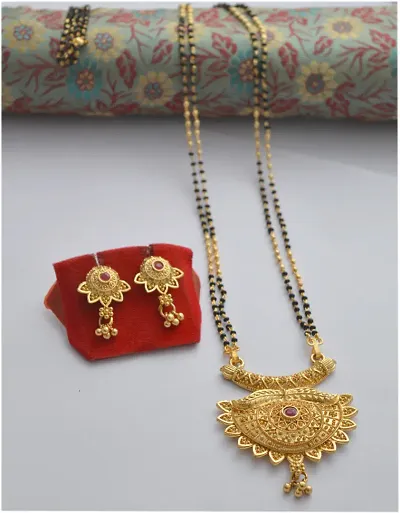 Stylish Copper Alloy Mangalsutra For Women