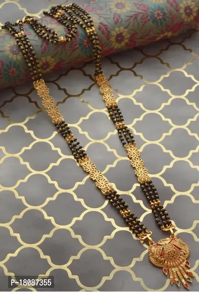 Golden polish legant mangalsutra